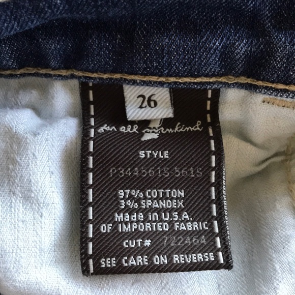 For all mankind high waist bootcut size 26 - Picture 4 of 4